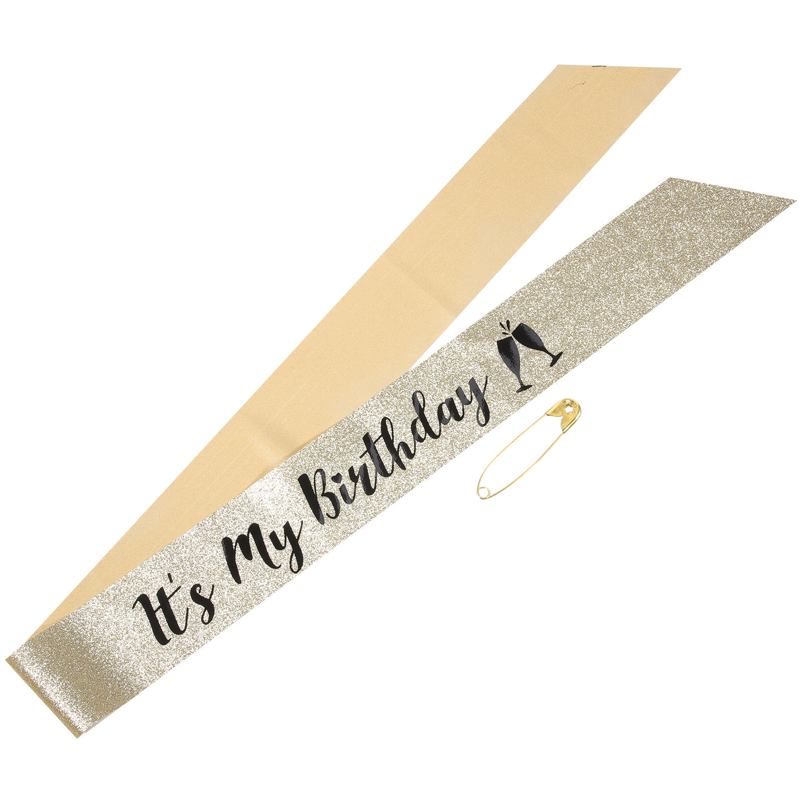 1 pc Birthday Shoulder Sash Gl - Birthday Sash Glitter avaliação e preço