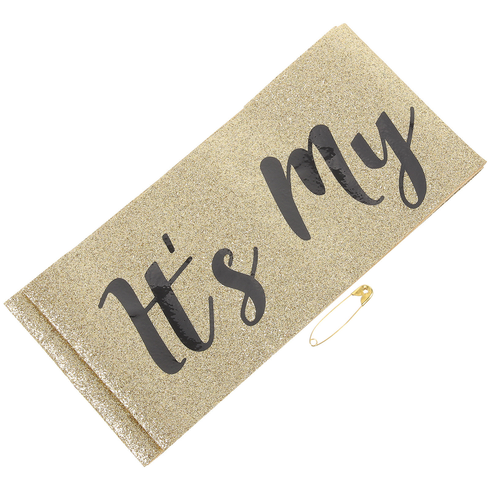 1 pc Birthday Shoulder Sash Gl - Birthday Sash Glitter avaliação e preço