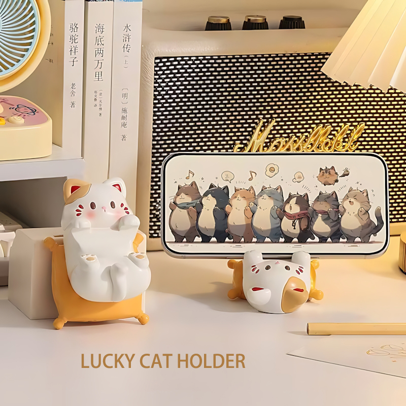 Cute Cartoon Cat Desktop Ornam - Event Support avaliação e preço
