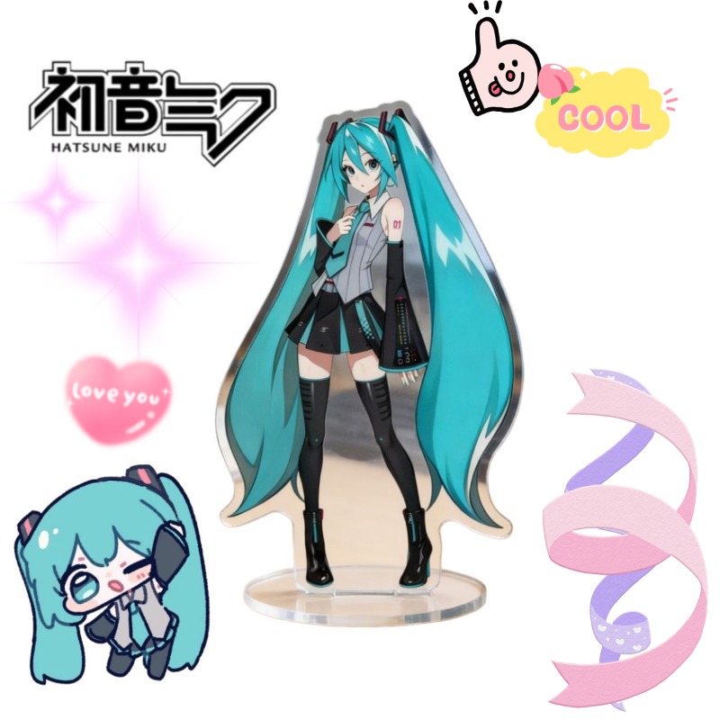 Hatsune Miku 10cm Acrylic Stan - Event Support avaliação e preço