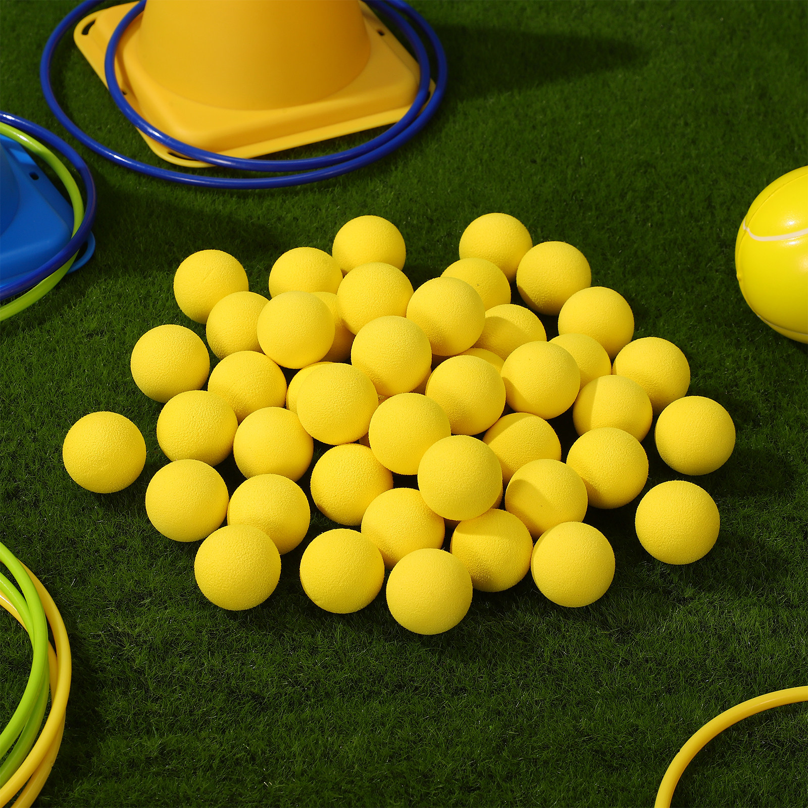 48Pcs Soft Foam Launch Balls E - Event Launch Party avaliação e preço