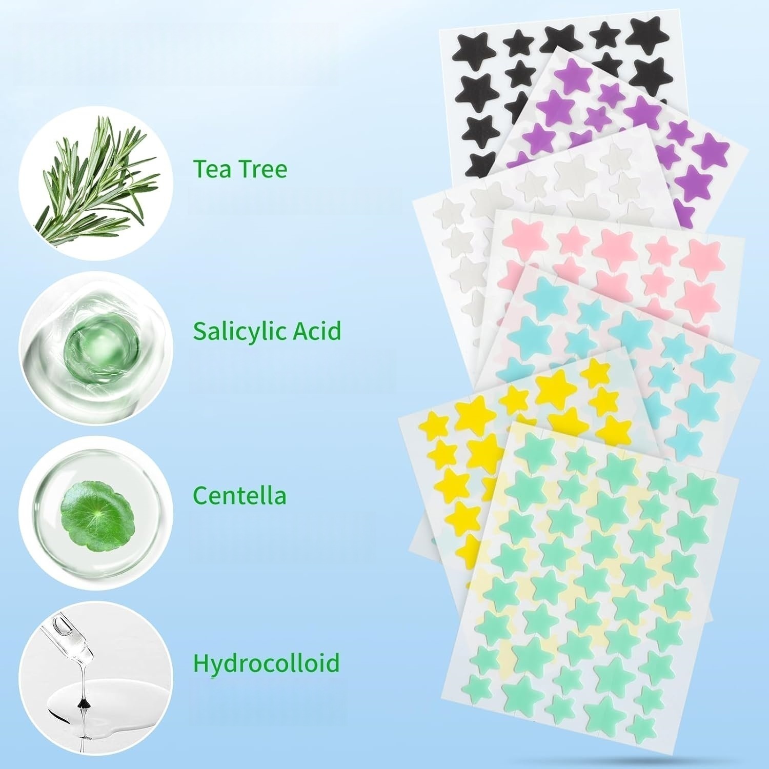 280/1120/1680PCS Hydrocolloid  - Event & Party Supply Photos avaliação e preço