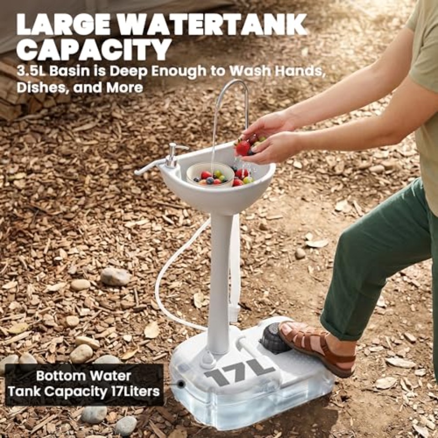 Portable camping sink for RV a - Event & Party Supply Photos avaliação e preço