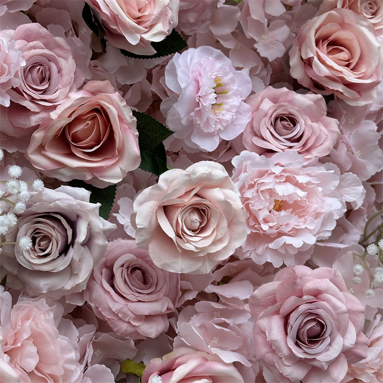 High Quality 8x8 Roll up Silk  - Flower Wall Panel avaliação e preço