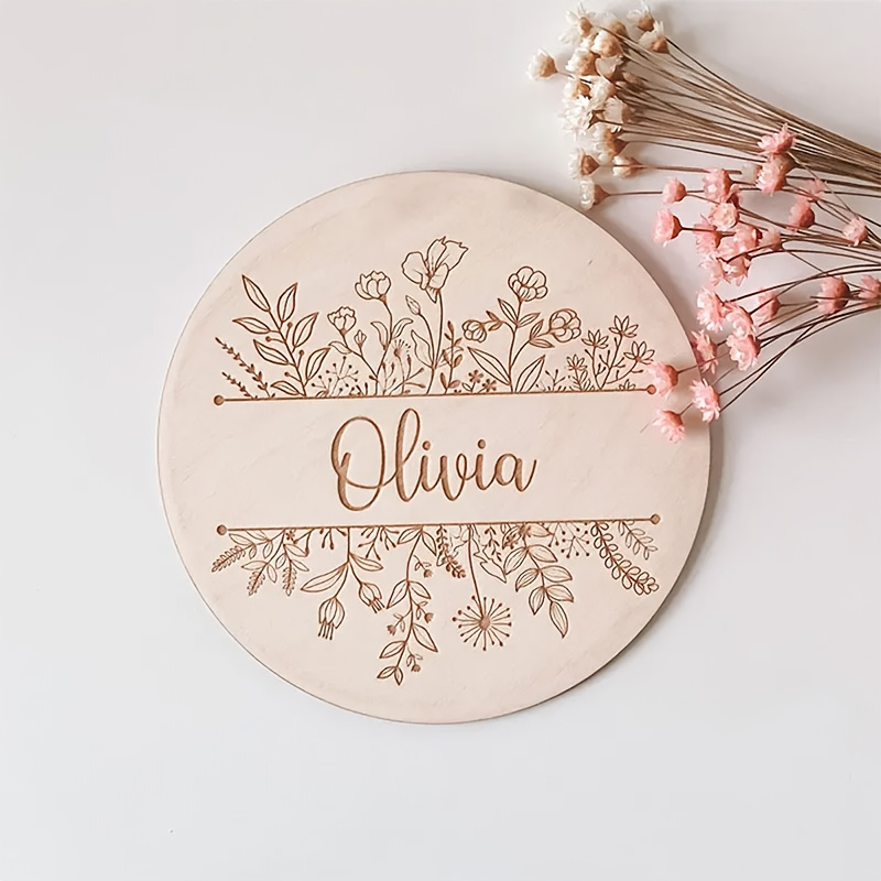 Personalized Floral Engraved N - Eve Party avaliação e preço