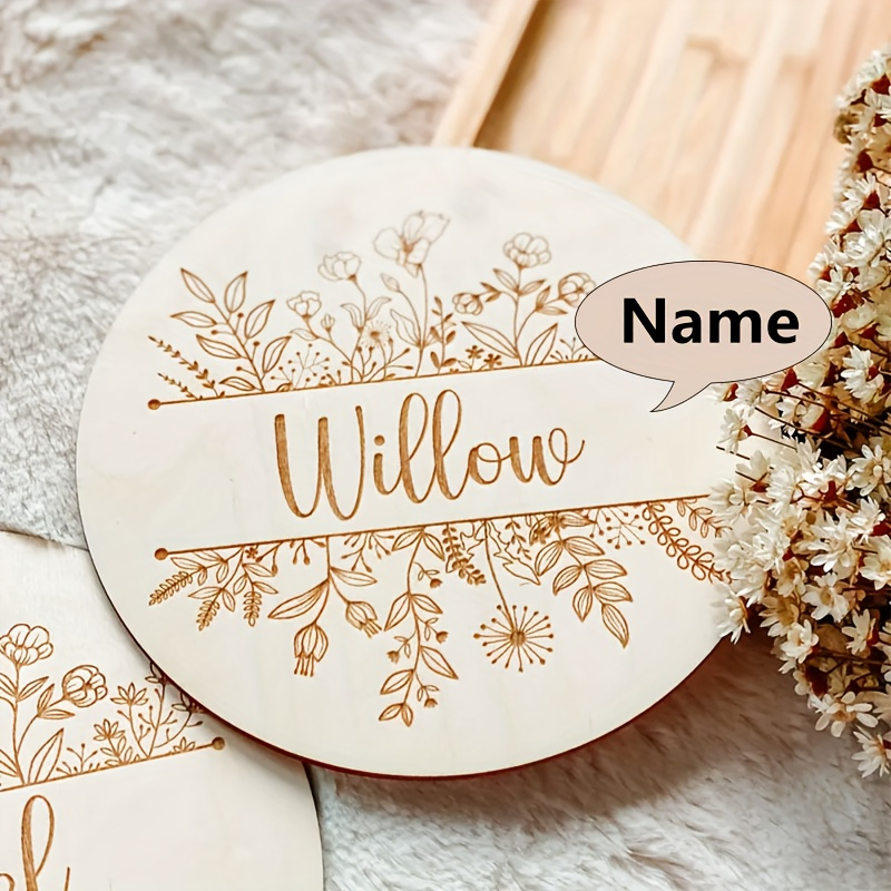 Personalized Floral Engraved N - Eve Party avaliação e preço