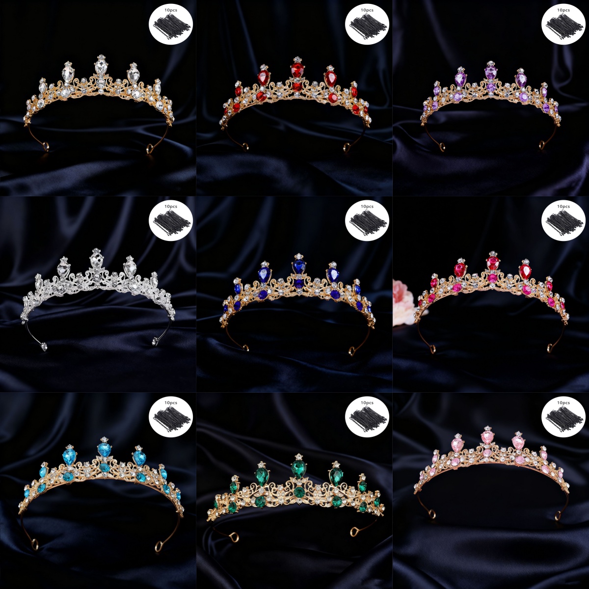 Bridal Tiara Vintage Scroll Rh - Event & Party Supply Photos avaliação e preço