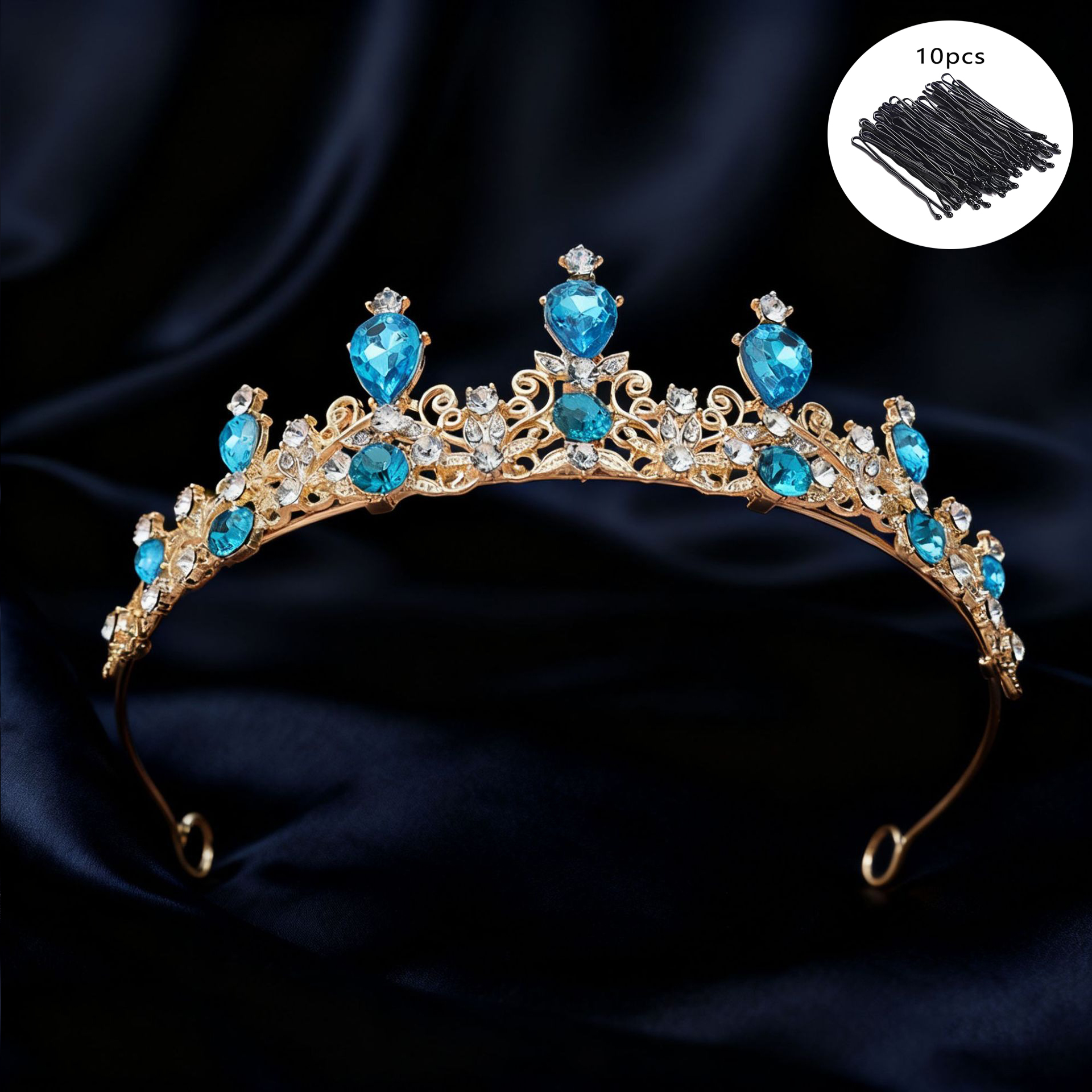 Bridal Tiara Vintage Scroll Rh - Event & Party Supply Photos avaliação e preço