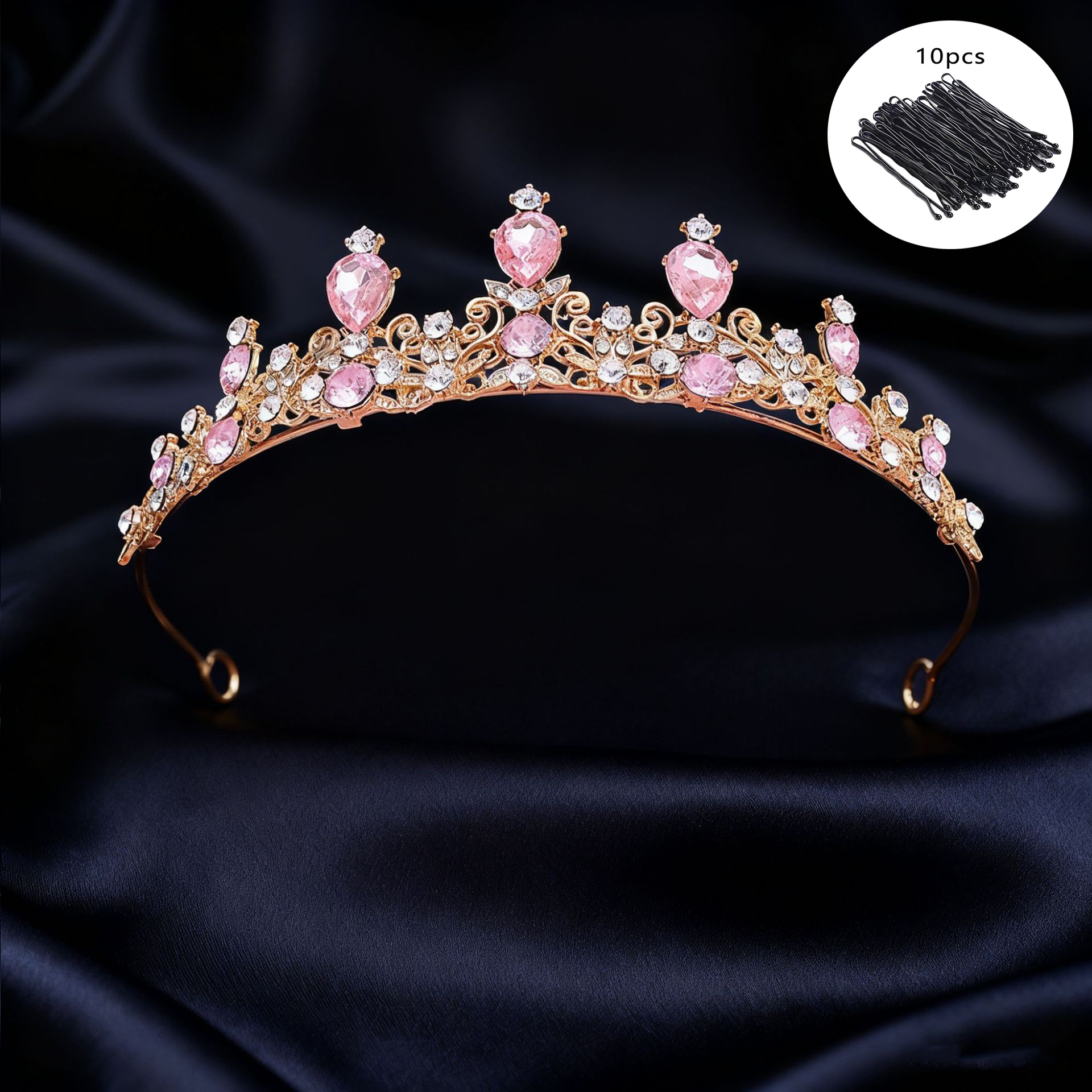 Bridal Tiara Vintage Scroll Rh - Event & Party Supply Photos avaliação e preço