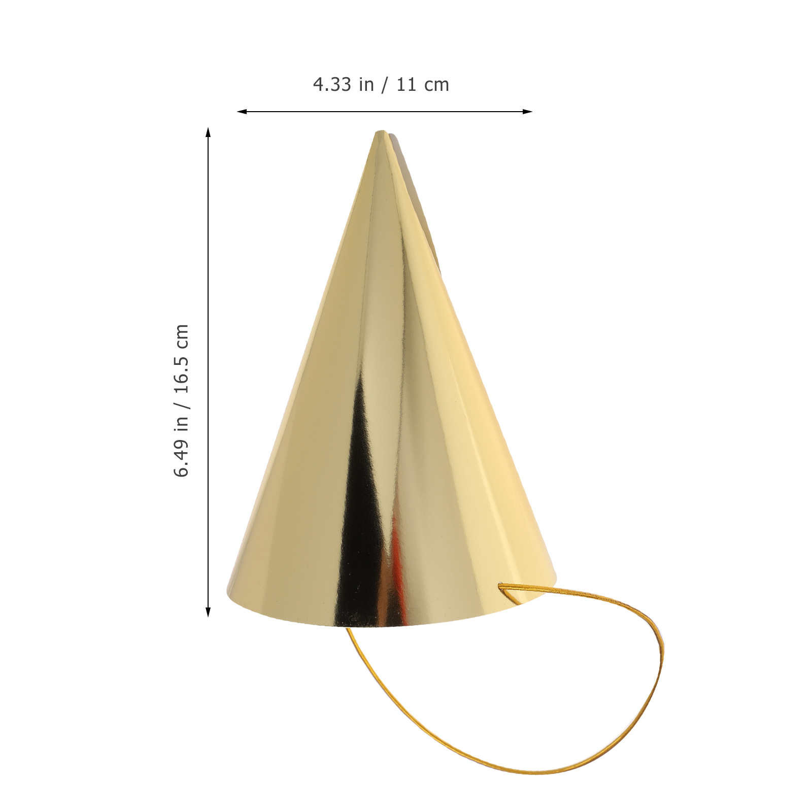 8pcs Adorable Children Birthda - Party Hat Cone avaliação e preço