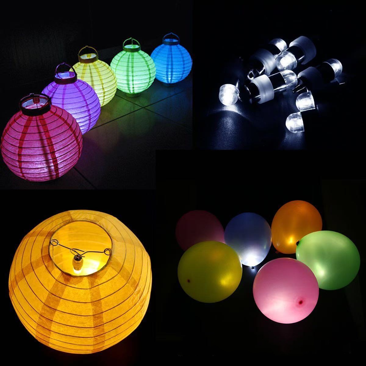 8PCS Mini Super Bright Waterpr - Led Balloon Light avaliação e preço