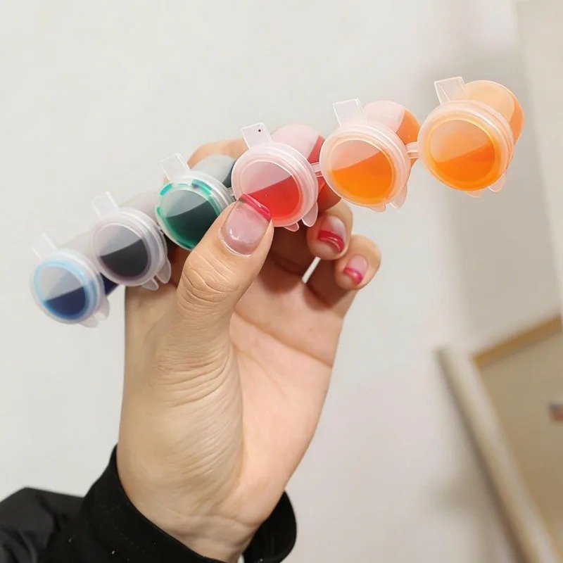 10/30/50PCS Empty Paint Pots M - Plastic Cup 50Pcs avaliação e preço