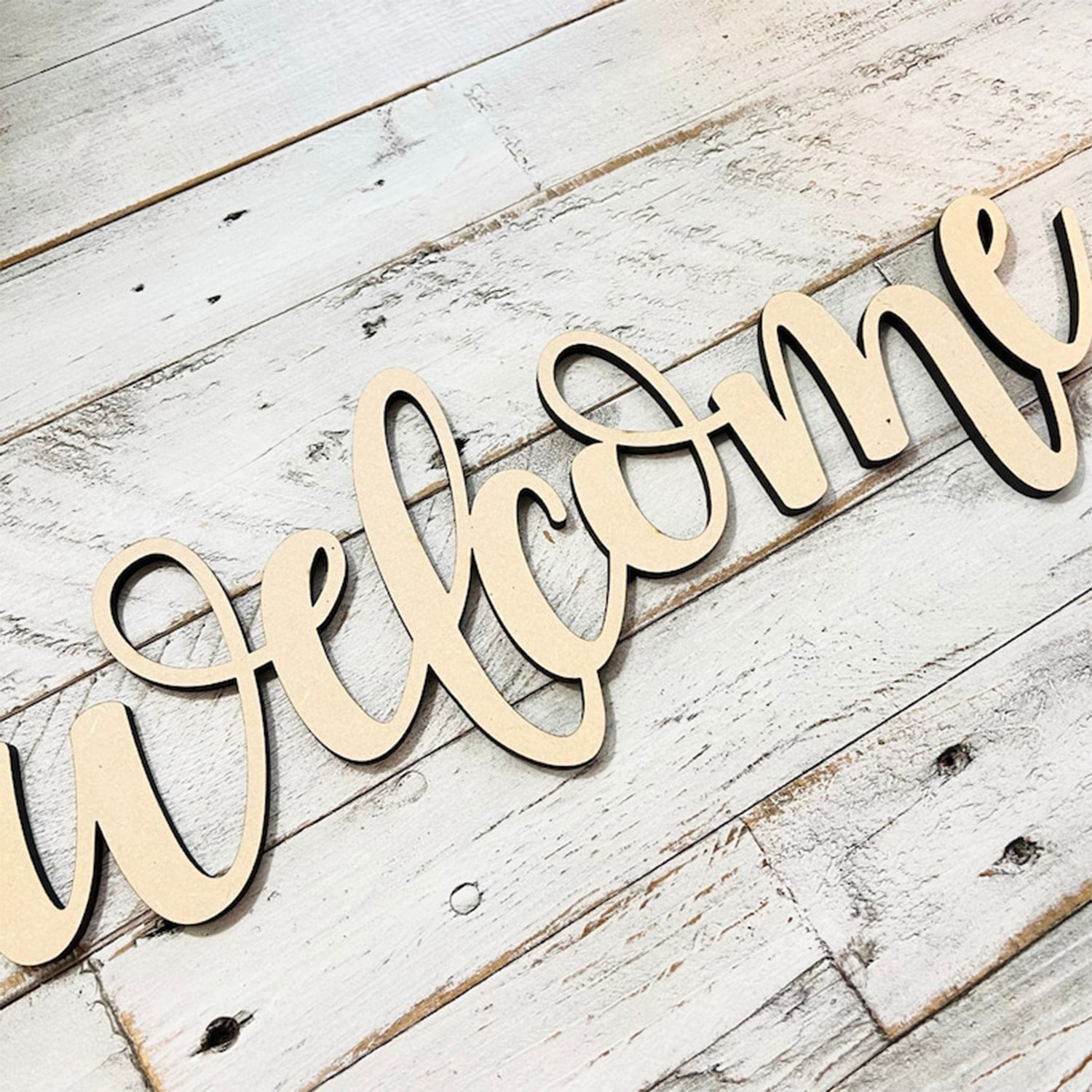 1pc personalized wooden surnam - Eve Party avaliação e preço