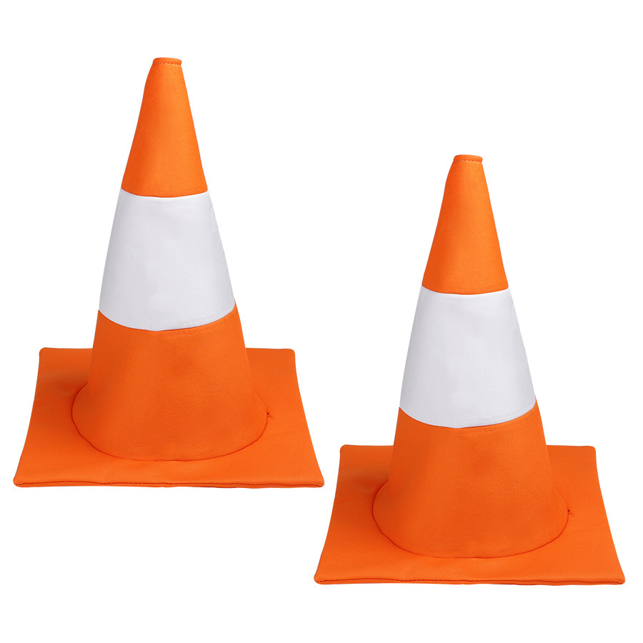 Funny Foldable Traffic Cone Ha - Party Hat Cone avaliação e preço