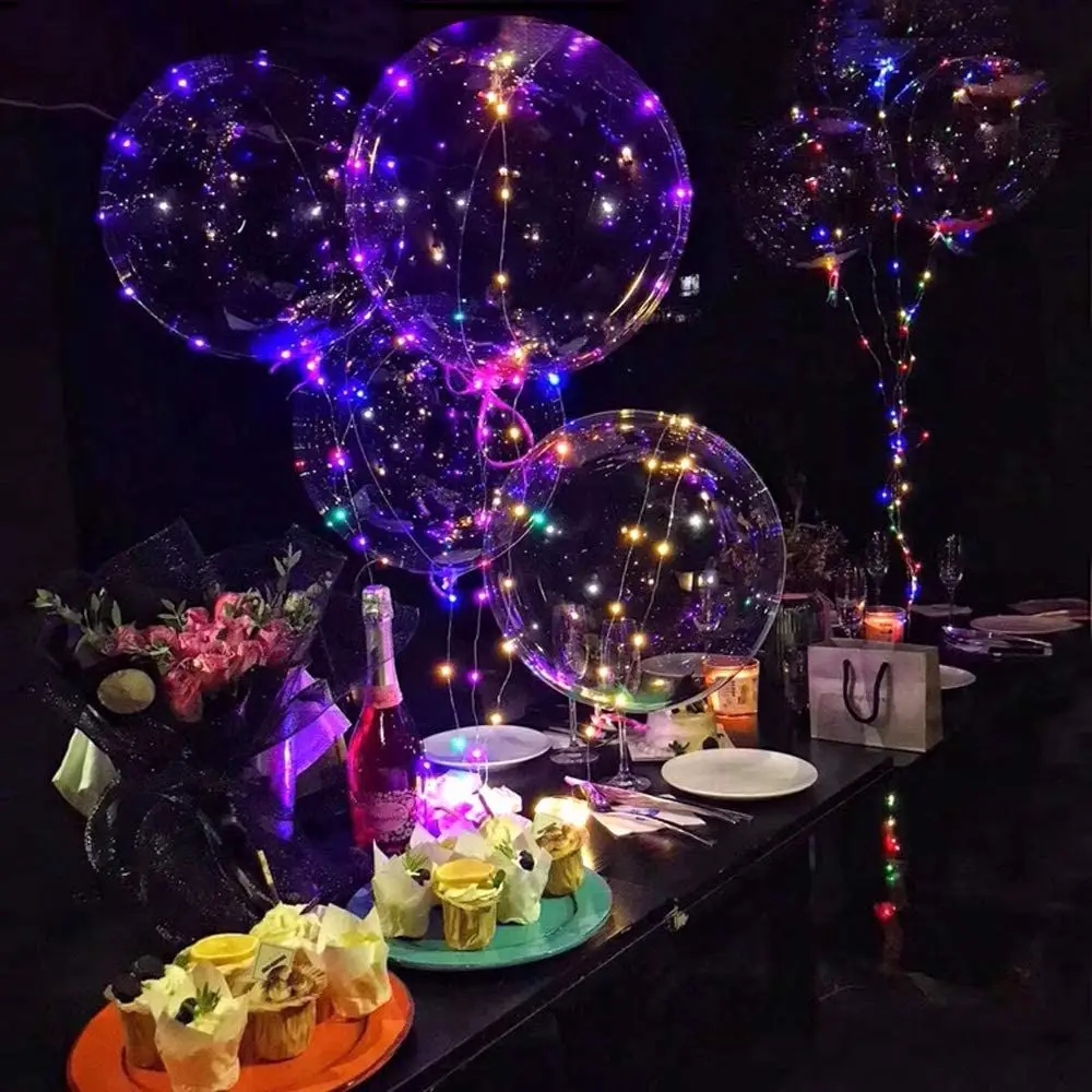 4PCS Led Balloon With Light Lu - Led Balloon Light avaliação e preço