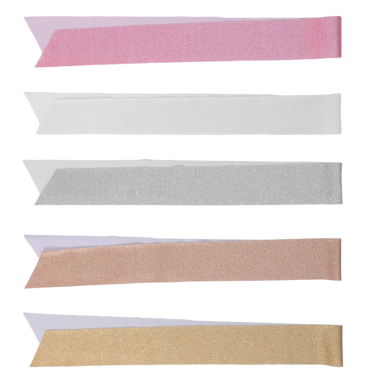 5Pcs Blank Glitter Sashes DIY  - Birthday Sash Glitter avaliação e preço