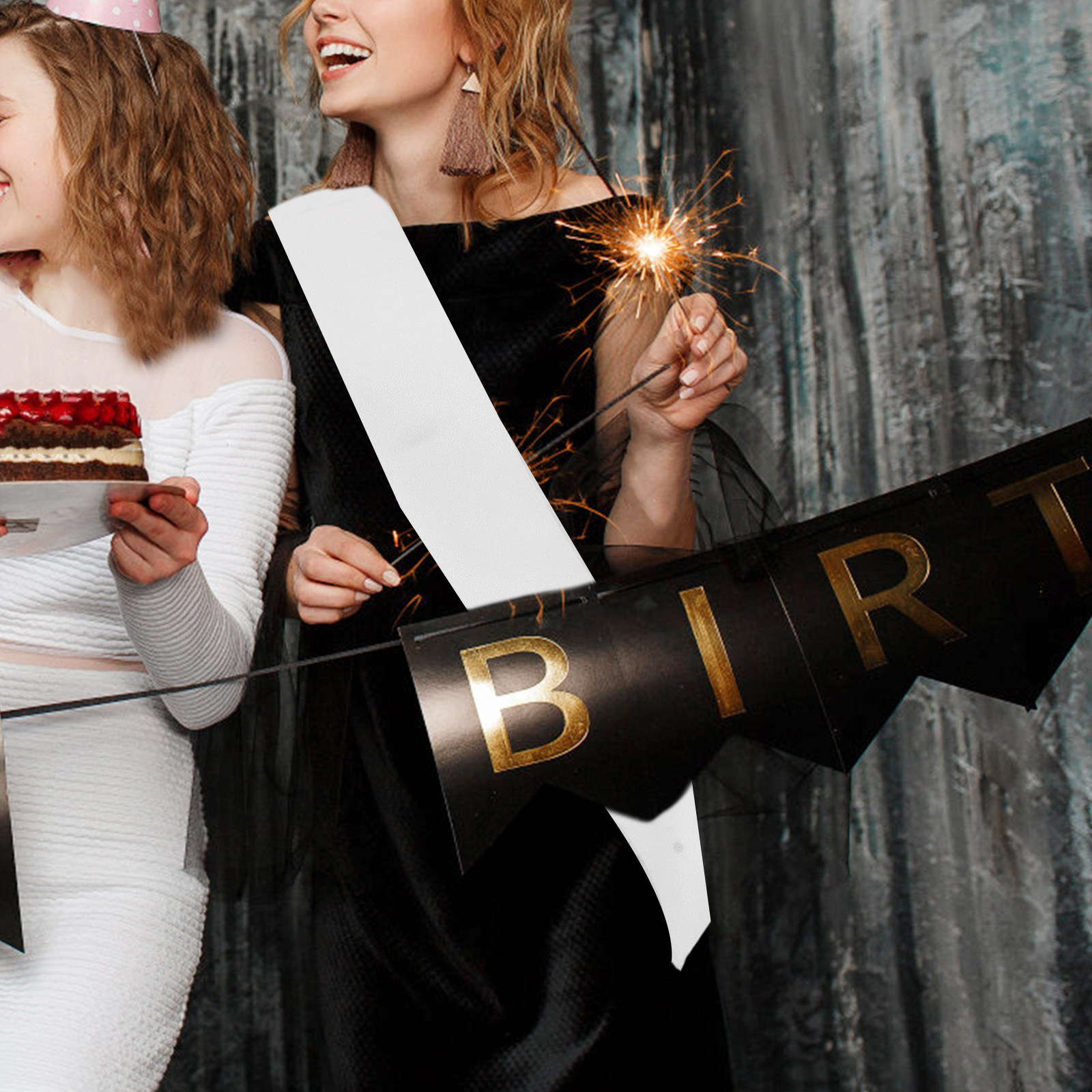 5Pcs Blank Glitter Sashes DIY  - Birthday Sash Glitter avaliação e preço