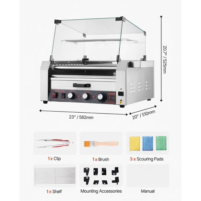 Sausage Grilling Machine 23x19 - Event Party Box avaliação e preço