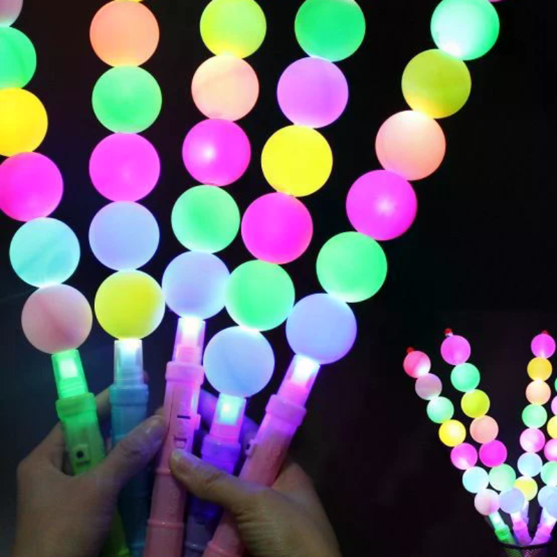 Colorful LED Glow Sugar Gourd  - Cotton Candy Cone avaliação e preço