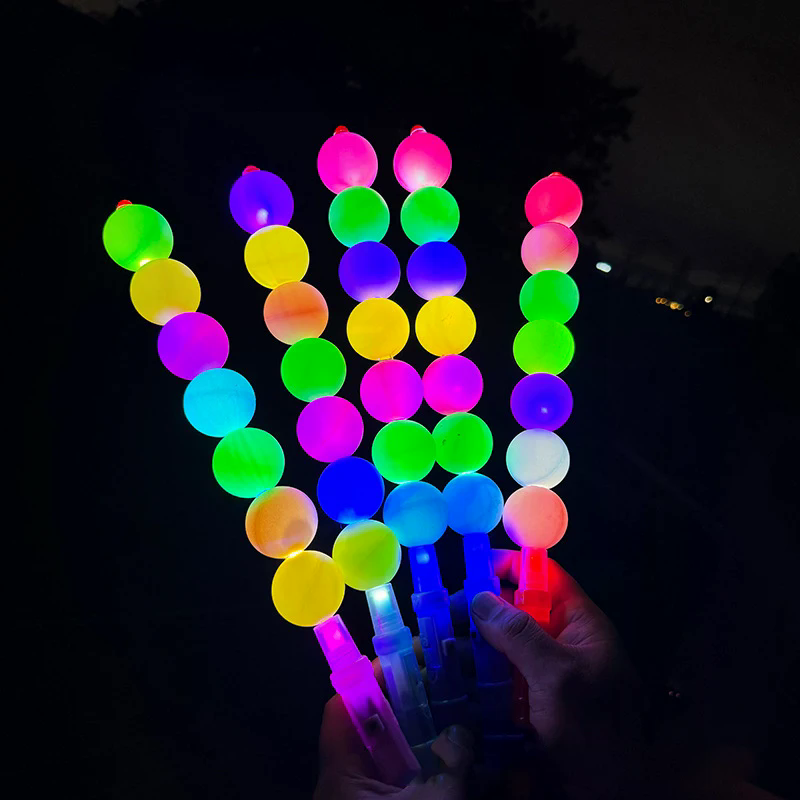 Colorful LED Glow Sugar Gourd  - Cotton Candy Cone avaliação e preço