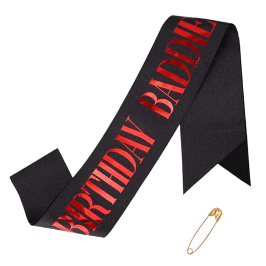 Birthday Baddie Sash, Glitter  - Birthday Sash Glitter avaliação e preço