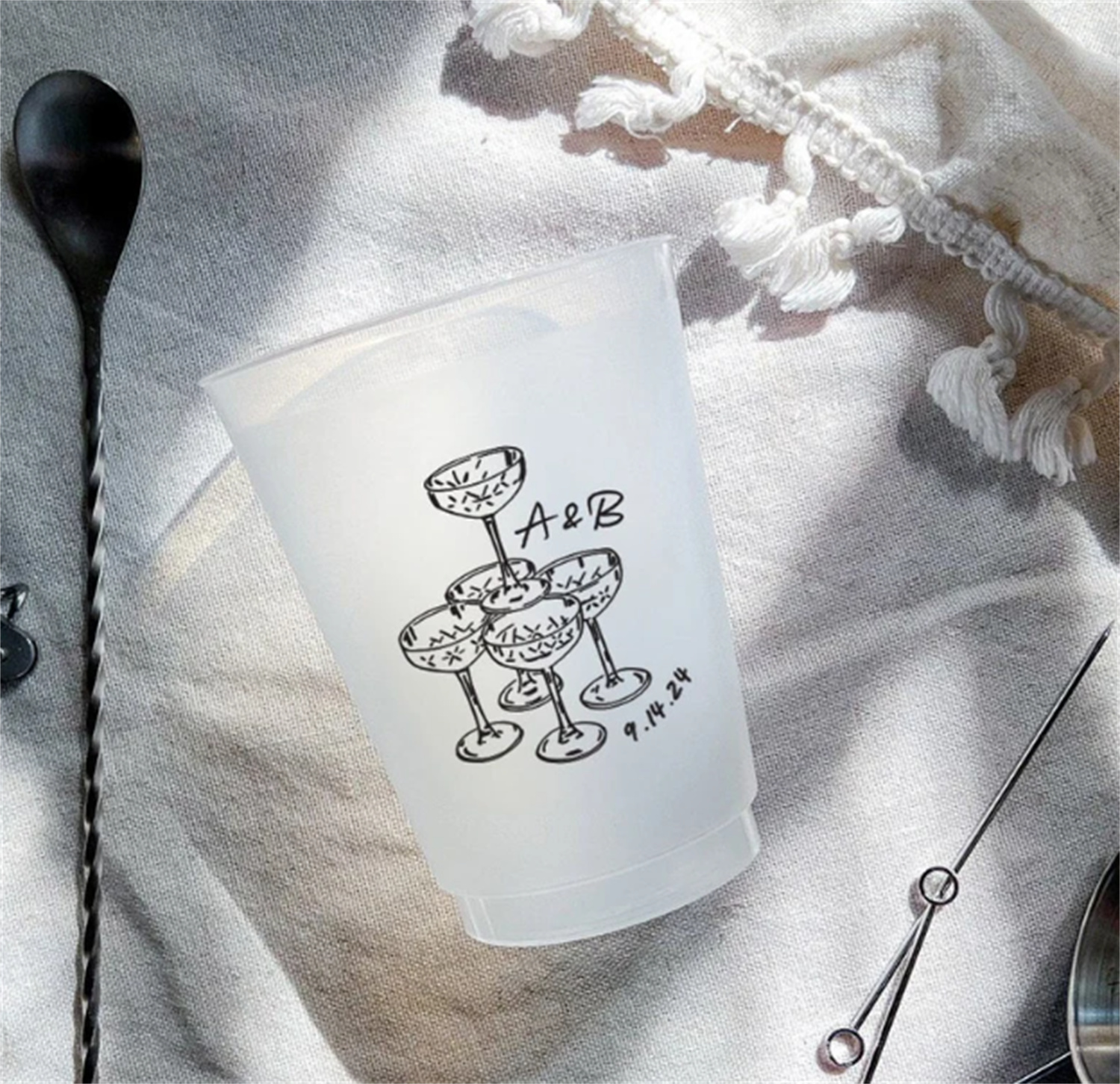 10/50 Custom Dog Cat Pet Portr - Plastic Cup 50Pcs avaliação e preço