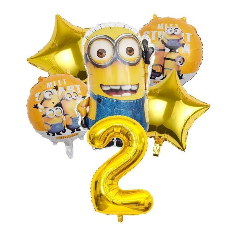 Cartoon Cute New Minions Theme - Supply Event avaliação e preço