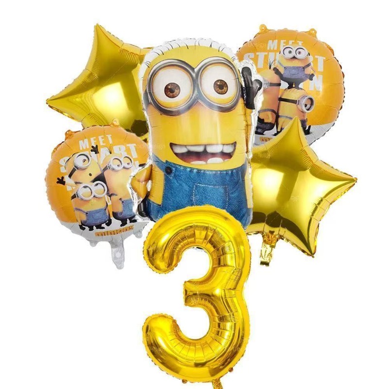 Cartoon Cute New Minions Theme - Supply Event avaliação e preço