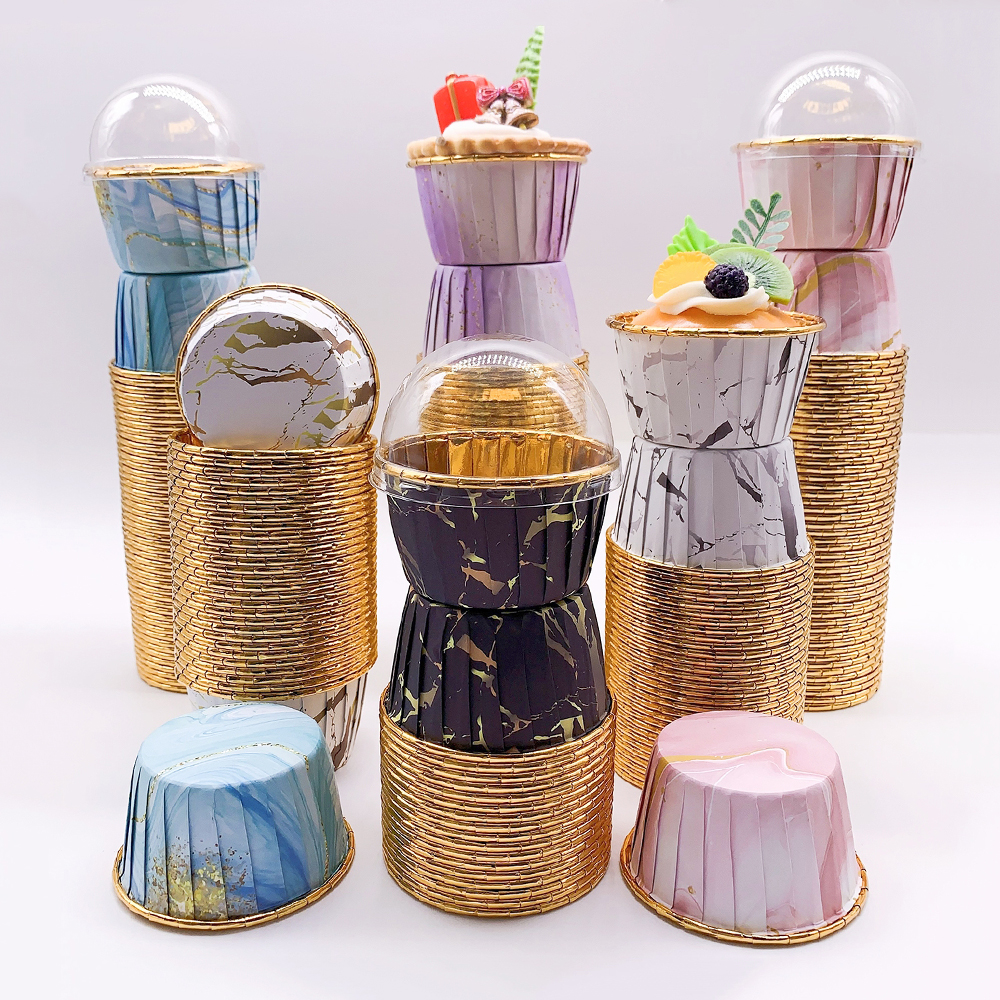 Set, 50pcs Disposable Cupcake  - Plastic Cup 50Pcs avaliação e preço