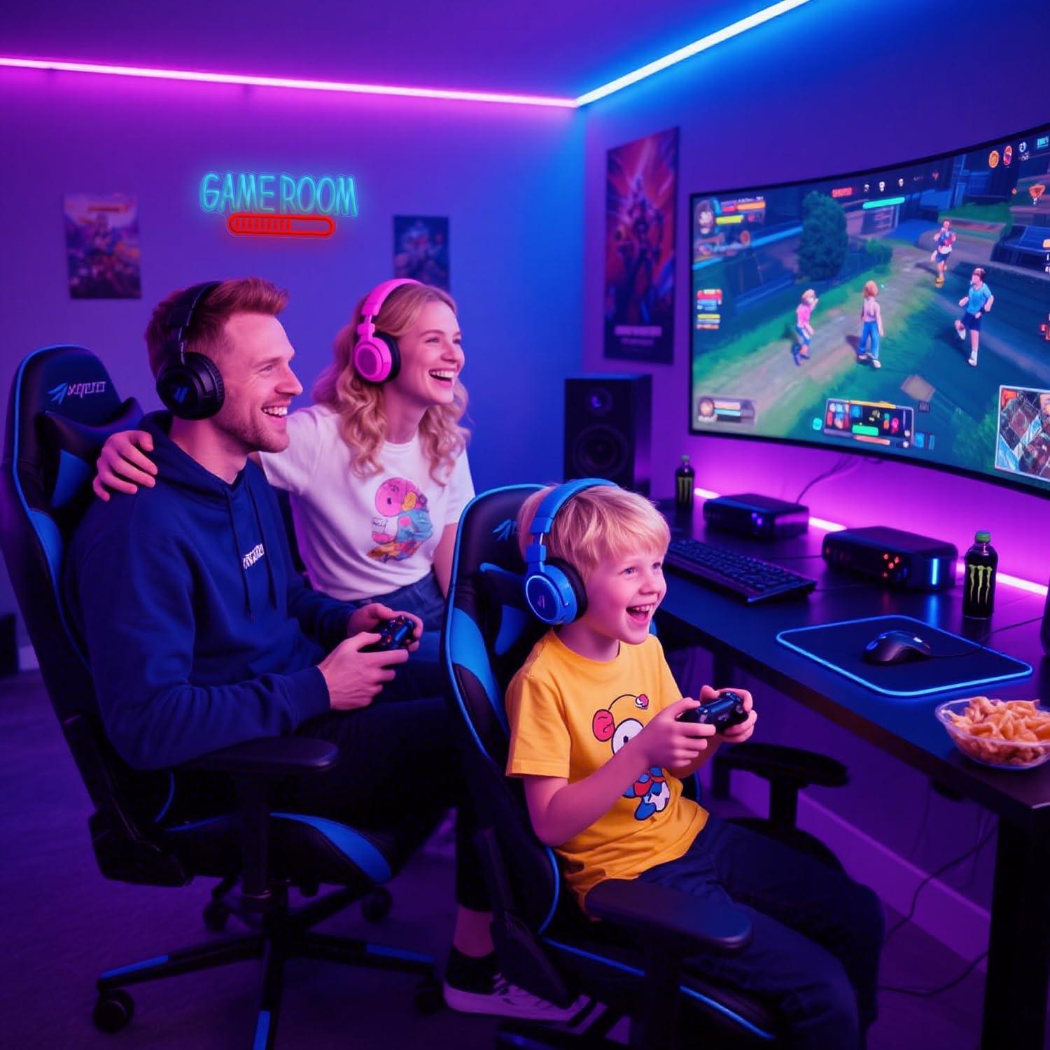 Game Room Neon Sign USB Powere - Event & Party Supply Photos avaliação e preço
