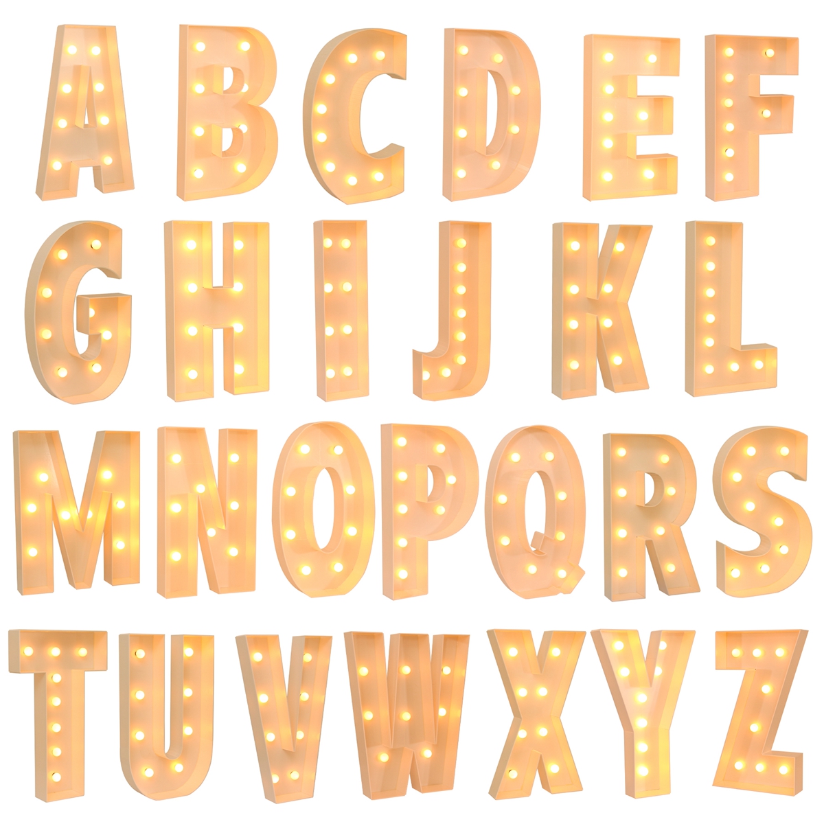 91.5CM Giant Letter Led Light  - Led Balloon Light avaliação e preço