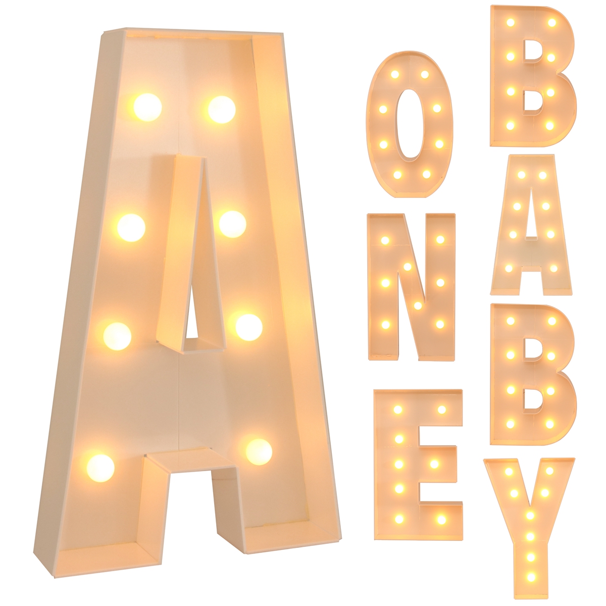 91.5CM Giant Letter Led Light  - Led Balloon Light avaliação e preço