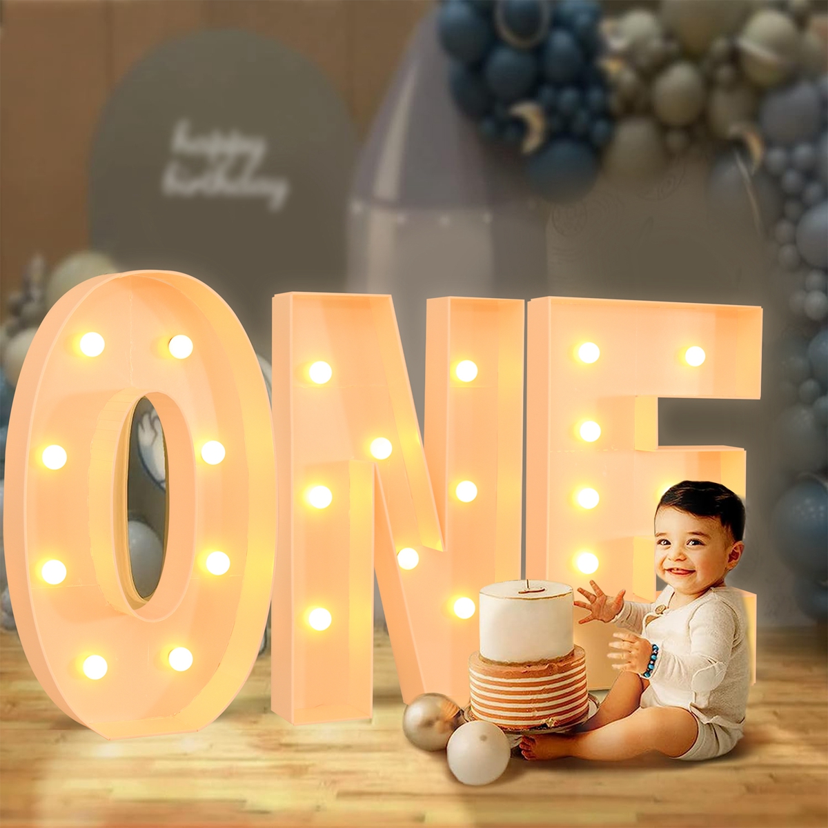 91.5CM Giant Letter Led Light  - Led Balloon Light avaliação e preço