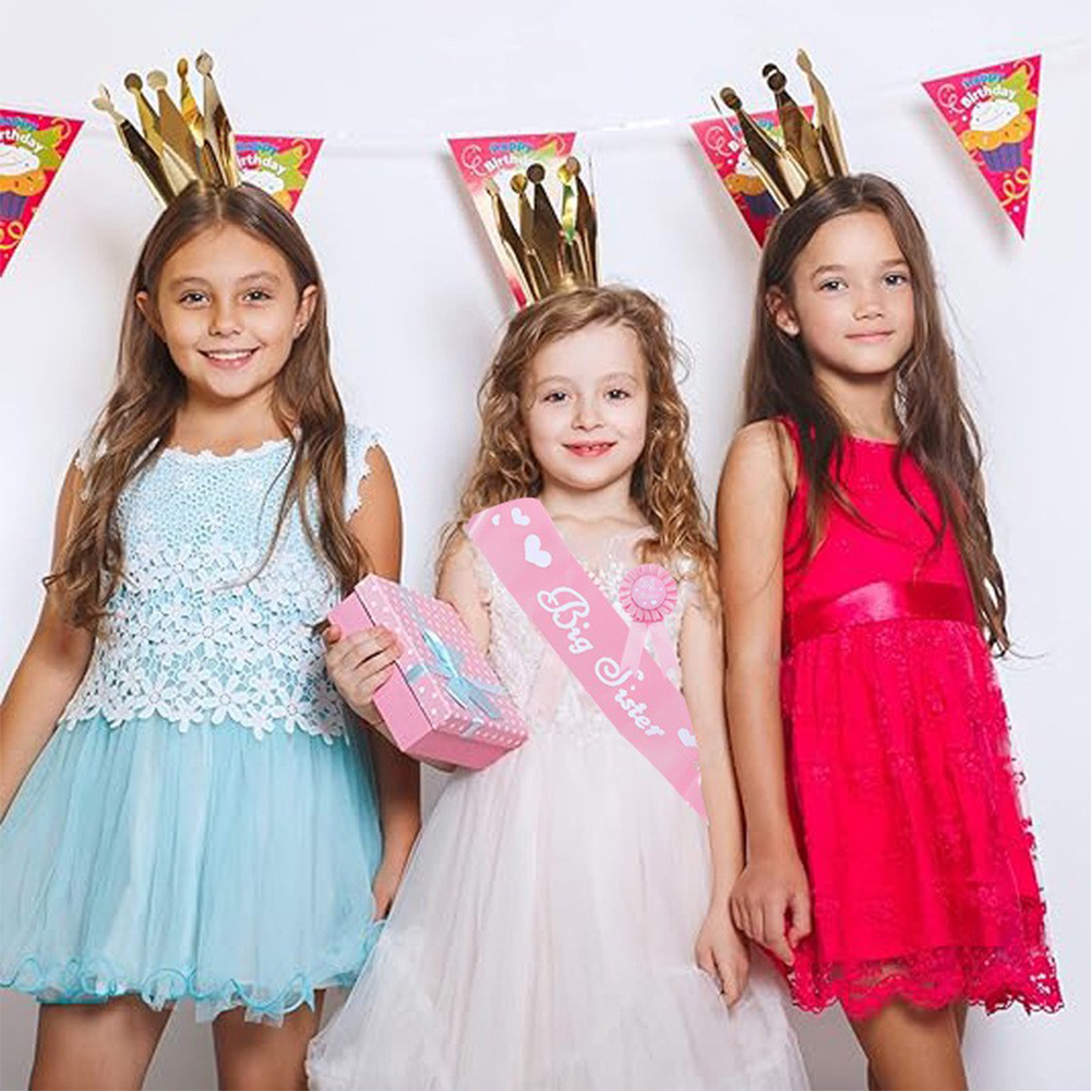 Pink Blue Baby Shower Glitter  - Birthday Sash Glitter avaliação e preço