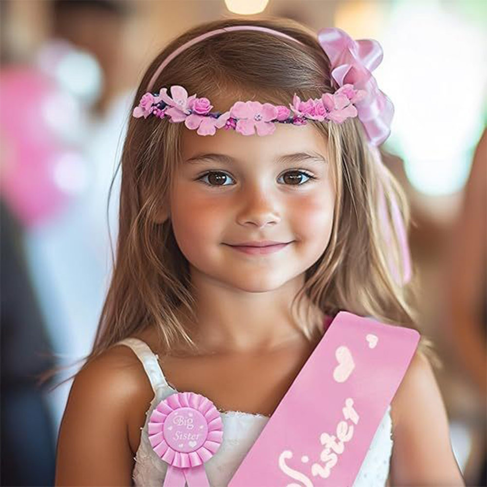 Pink Blue Baby Shower Glitter  - Birthday Sash Glitter avaliação e preço