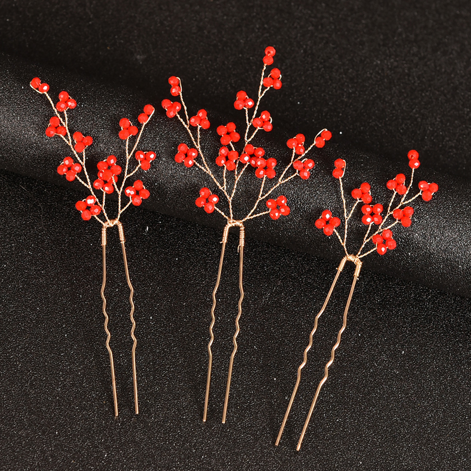 3PCS Wedding U Shape Hair Clip - Event Suppliers avaliação e preço