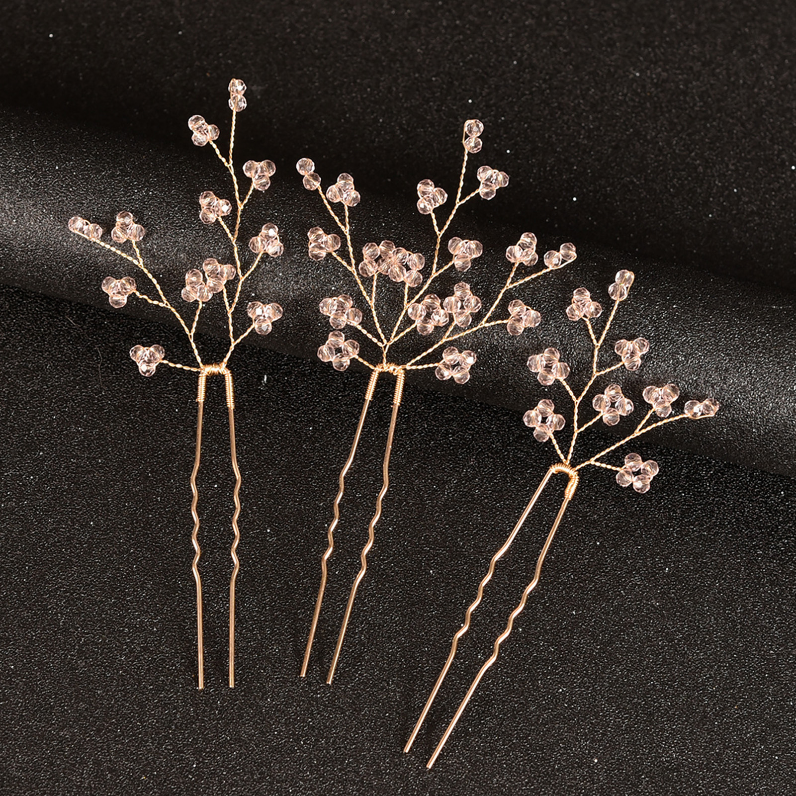 3PCS Wedding U Shape Hair Clip - Event Suppliers avaliação e preço