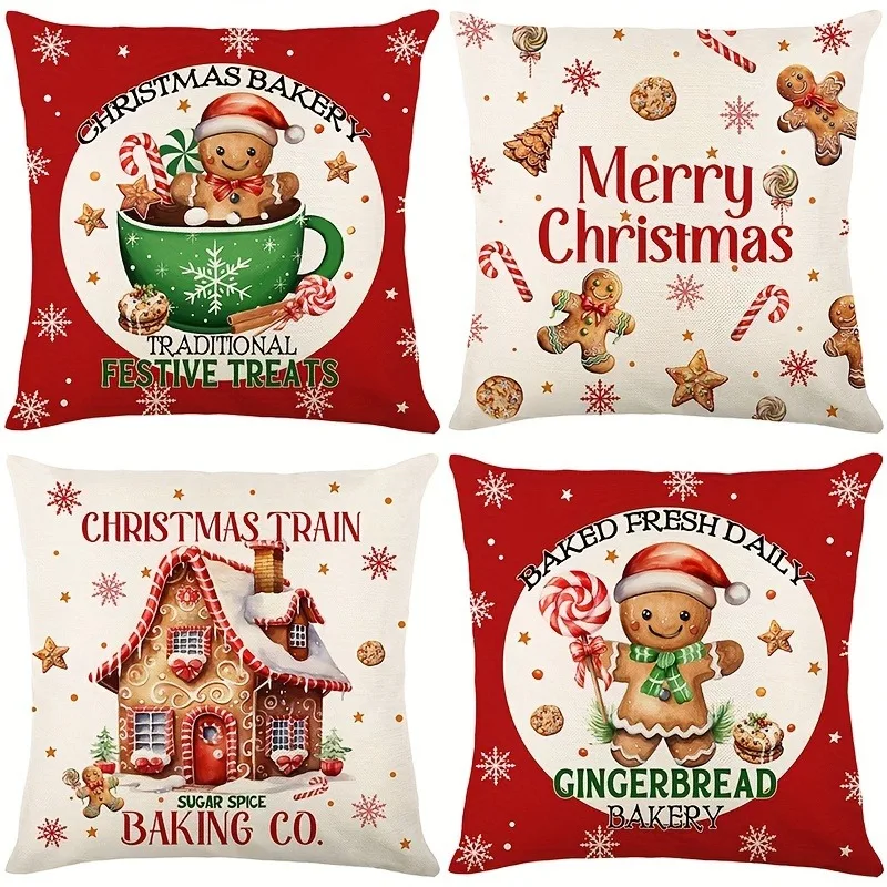Christmas Decoration Pillowcas - Cotton Candy Cone avaliação e preço
