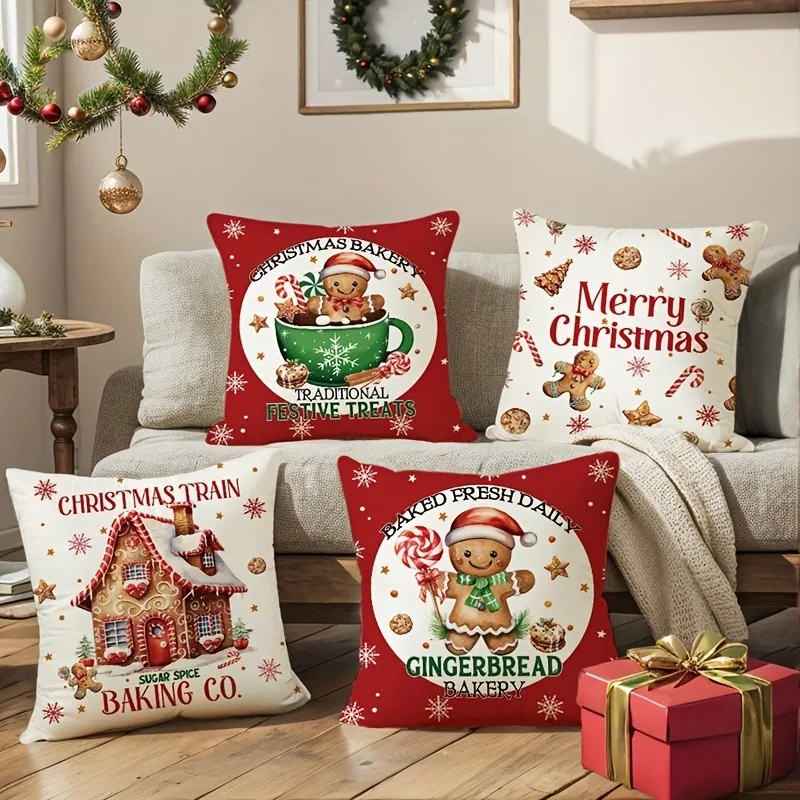 Christmas Decoration Pillowcas - Cotton Candy Cone avaliação e preço