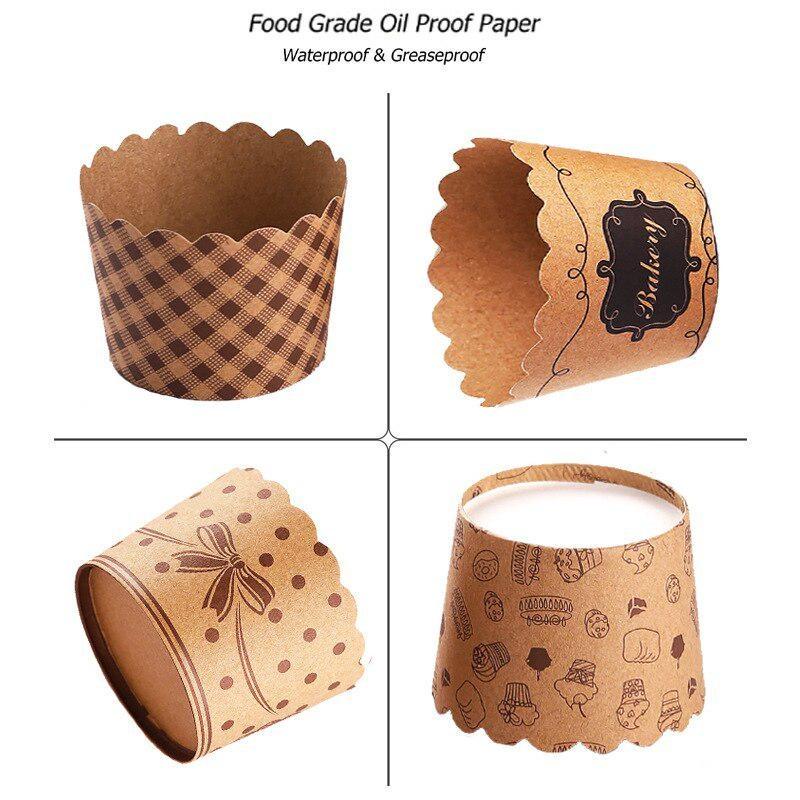 50Pcs/Pack Cupcake Paper Cups  - Plastic Cup 50Pcs avaliação e preço