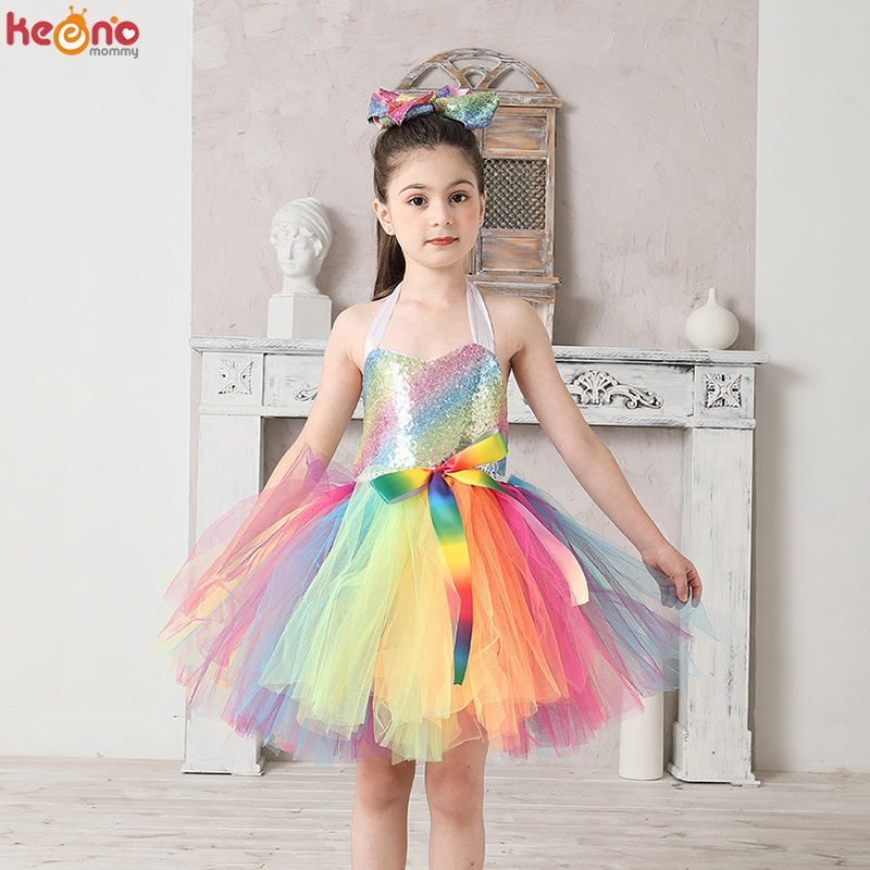 Rainbow Sequins Girl Princess  - Glitter Tablecloth avaliação e preço