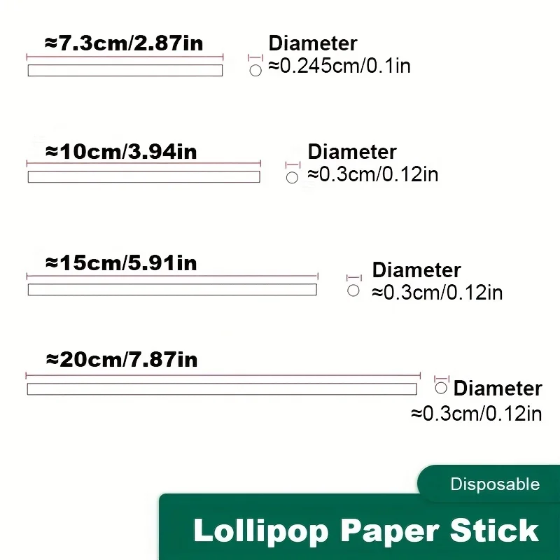 100pcs, Disposable White Kraft - Paper Straw Color avaliação e preço
