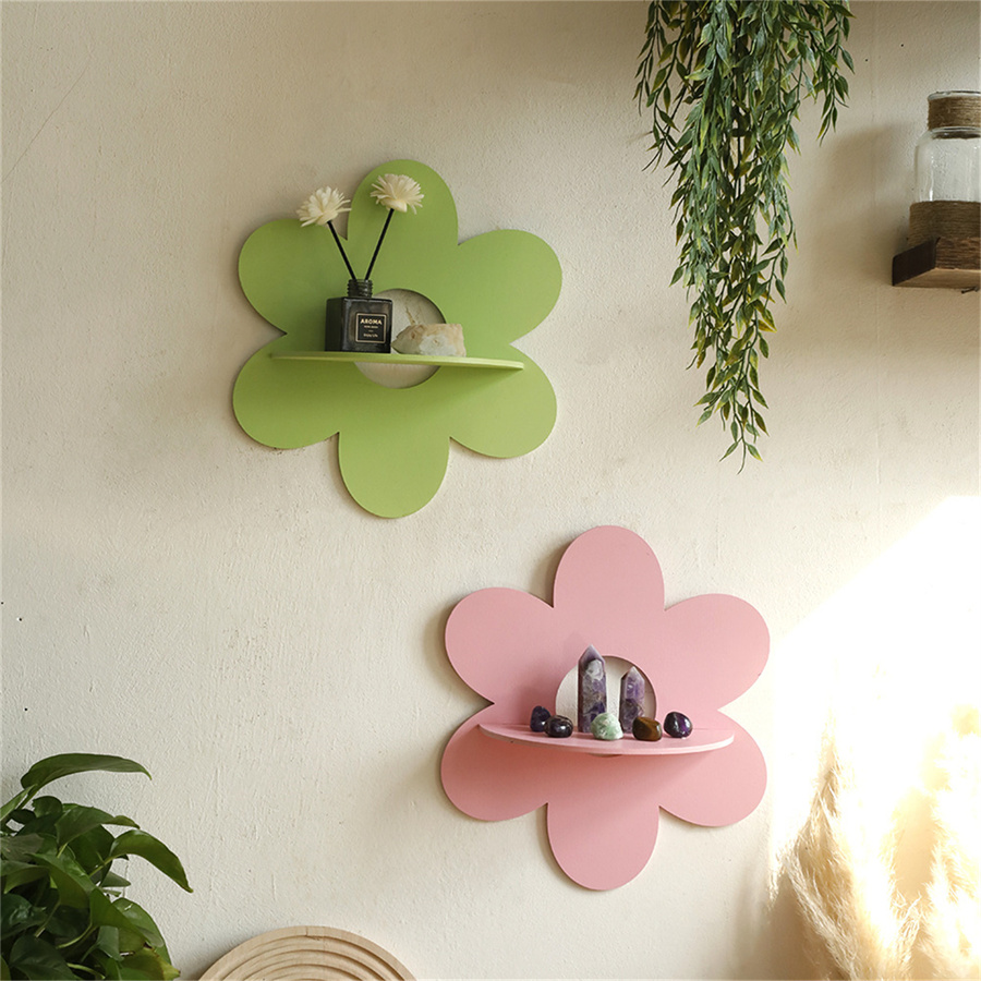 Flower Crystal Shelf Display B - Flower Wall Panel avaliação e preço