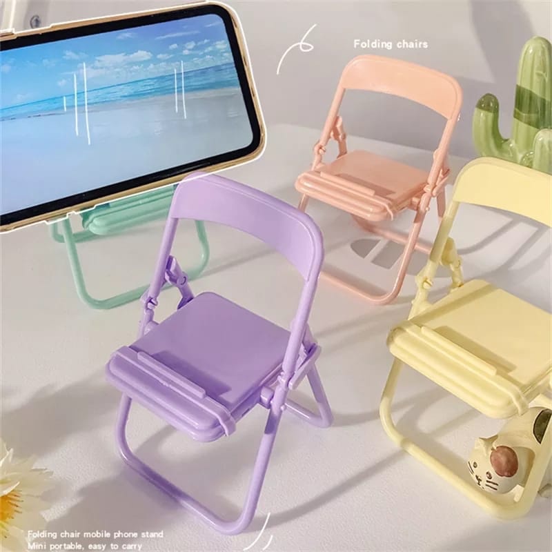 Cute Chair Phone Holder Stand  - Event Support avaliação e preço