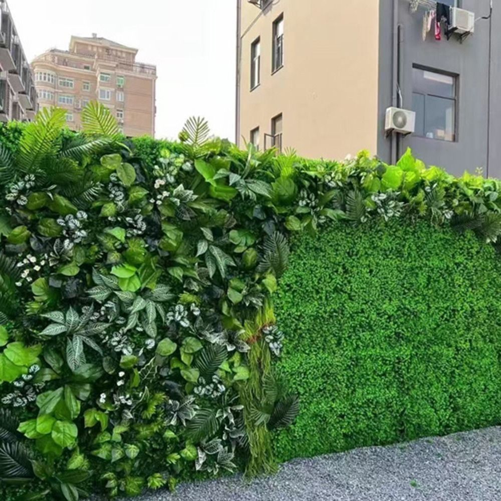 DIY Artificial Plant Wall Pane - Flower Wall Panel avaliação e preço