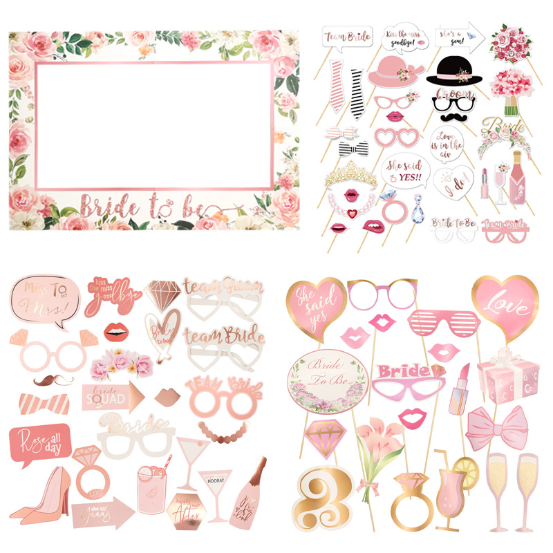Bride To Be Photo Booth Props  - Photo Booth Frame avaliação e preço