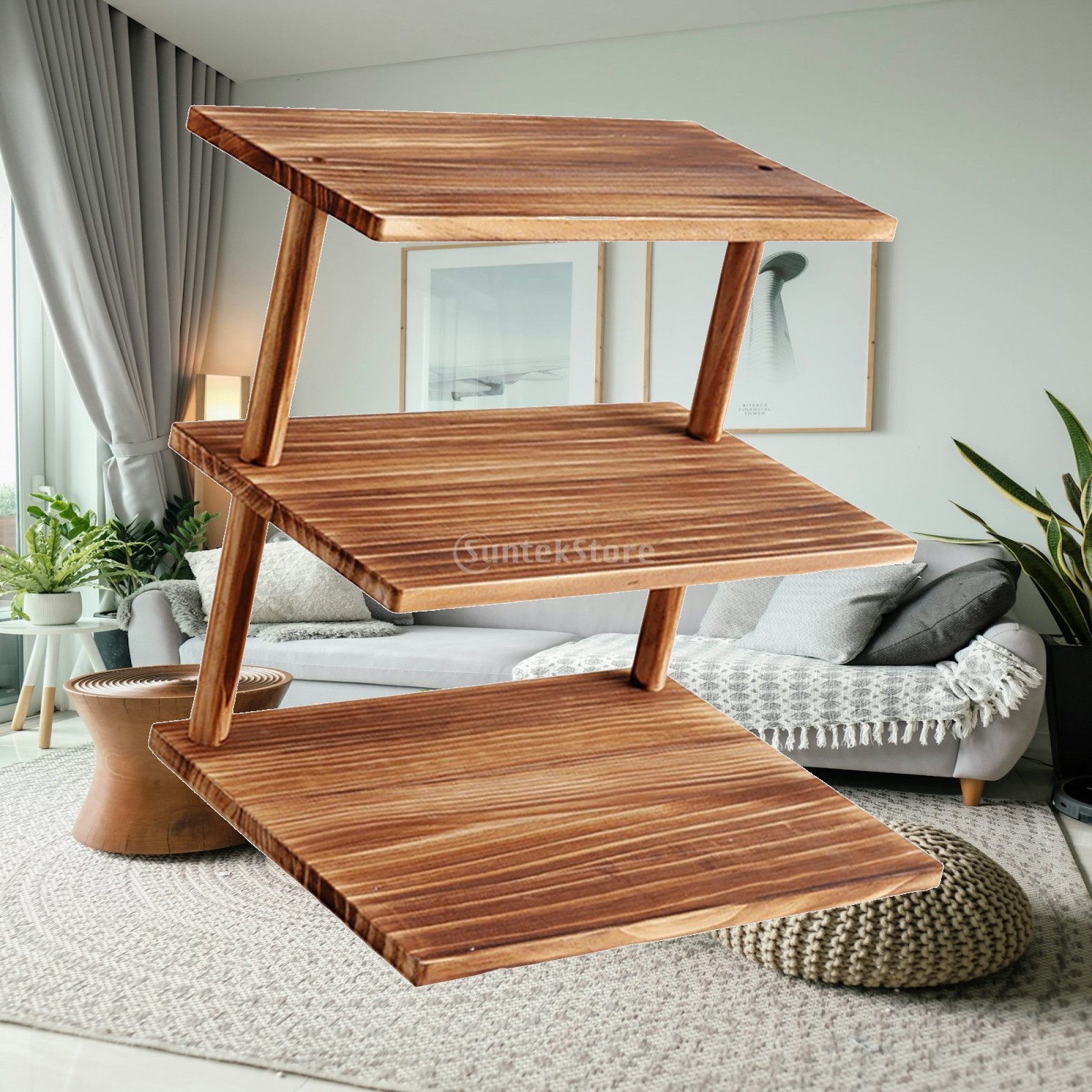 Sturdy 3 Tier Cupcake Stand Wo - Cupcake Stand Tier avaliação e preço