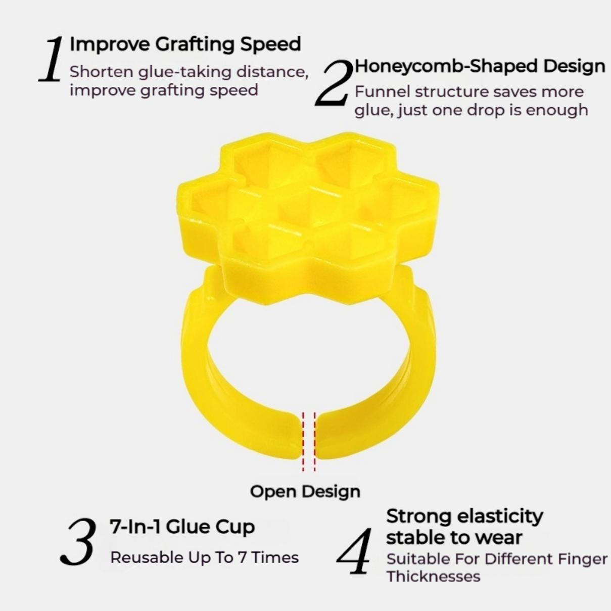 50PCS Holder Ring Cups for Eye - Plastic Cup 50Pcs avaliação e preço