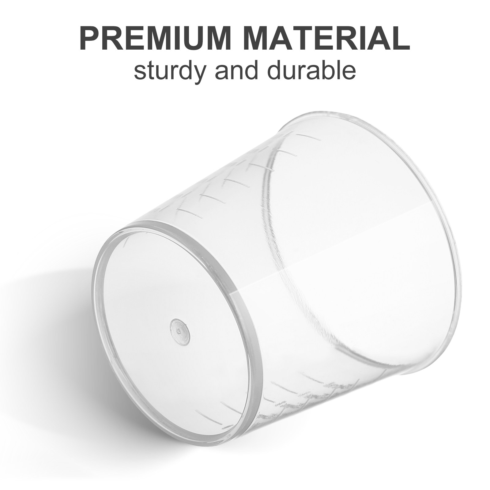 50Pcs Plastic Graduated Measur - Plastic Cup 50Pcs avaliação e preço