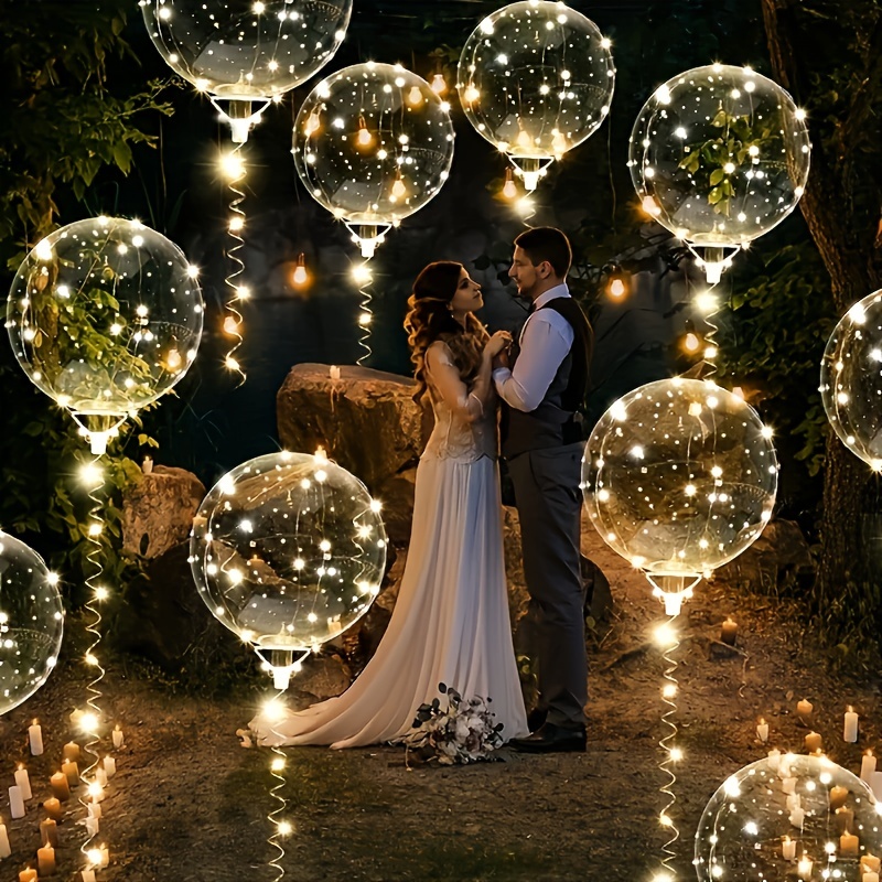 Led Luminous Transparent Ballo - Led Balloon Light avaliação e preço